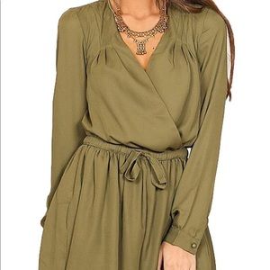 Olive green long sleeve jumper